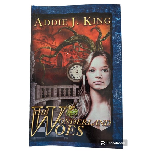 The Wonderland Woes Addie J King Paperback Signed Musa Publishing Allie Rabbit - Picture 1 of 5